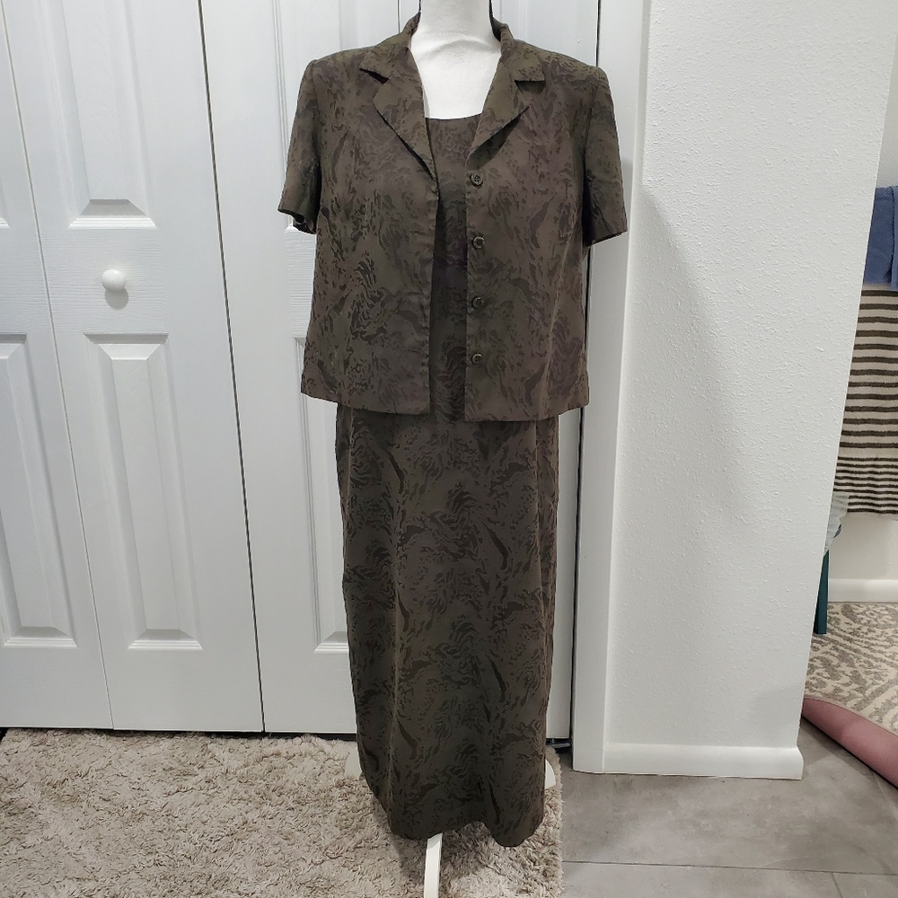 Peri Petites 2 Piece Long Dress, Size 10